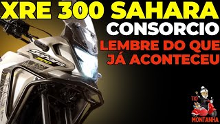 XRE 300 Sahara Consórcio como que fica [upl. by Berni]