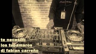 TE NECESITO  EN MI PENSAMIENTO remix dj Fabian Carreño [upl. by Ojaras]