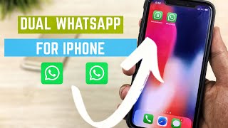 Dual WhatsApp for iPhone  WhatsApp business for iPhone [upl. by Worth385]