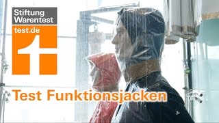 Test Funktionsjacken Viele versagen bei Dauerregen [upl. by Hollingsworth]