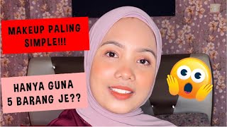 TIPS  TUTORIAL MAKEUP PALING SIMPLE UNTUK NEWBIE [upl. by Jerrome]