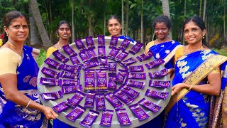 DAIRY MILK CHOCOLATE  Amazing Cadbury Dairy Milk Chocolate Making  Cashew Badam Chocolate [upl. by Darnall]