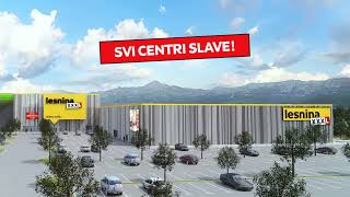 Svi centri slave otvorenje preuređene Lesnine Split  Dugopolje [upl. by Halian]