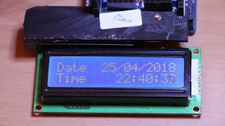 Tutorial on arduino and DS1307 based Real Time Clock [upl. by Eydie]