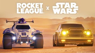 Rocket League STAR WARS Droids Gameplay Trailer [upl. by Sitnerp]