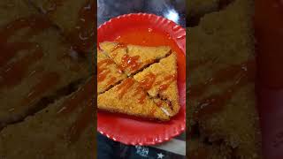 Chand wala mukhda leke chalo na bajar mein song music fast food momo and sandwich tasty subscribe [upl. by Fina33]