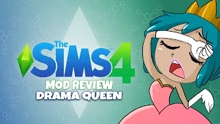 QUE DRAMATICA  DRAMA QUEEN MOD LOS SIMS 4  MOD REVIEW EN ESPAÑOL [upl. by Renae511]