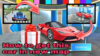 How To Get Ferrari Car In 3d Driving Class New Verson 😱 I will tell you where is this place [upl. by Haidej53]