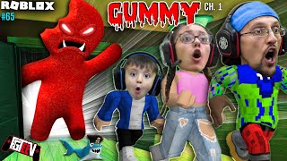 ROBLOX GUMMY ESCAPE the Giant Sour Patch FGTeeV vs Chapter 1 [upl. by Mulcahy]