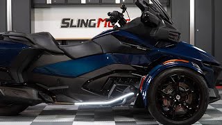 CanAm Spyder RT LED Floorboard Running Lights wBlinker 2020 [upl. by Dorsey]