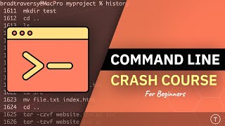 Command Line Crash Course For Beginners  Terminal Commands [upl. by Ahseat]