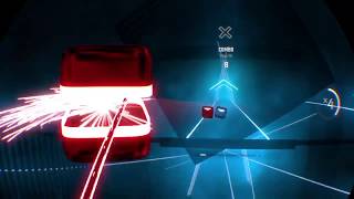 Beat saber PS VR Mission 18 im frustrated [upl. by Illene]