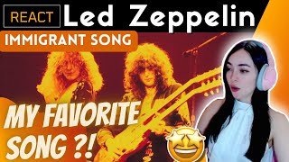 REACTING to LED ZEPPELIN  IMMIGRANT SONG [upl. by Angus]