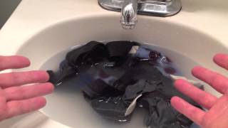 How to do laundry in your sink by hand and dry em fast [upl. by Schramke180]