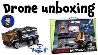 Silverlit Drone Mission unboxing [upl. by Selassie]