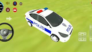 Nur Gaming ❤✅ real police car driving  Android GamePlay Police Sim 2024 [upl. by Albina]