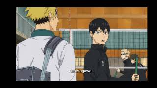 Kageyama mispronounced Koganes name  Haikyuu [upl. by Tdnerb114]