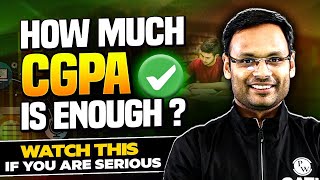 How Much CGPA Is Enough For Good Jobs 😱 Dont Watch If Not Serious engineering exam [upl. by Adrell]