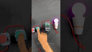 Contactor ki holding kaise karte hai electrical wiringcircuit trending electrician viral yt [upl. by Verena]