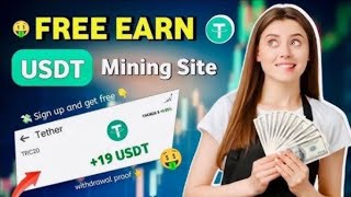 New Usdt Investment site 2024  New Usdt Mining Site  New Usdt Earning Site [upl. by Willman]