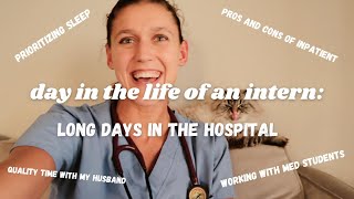 Residency Day In The Life long hospital days  answering your questions about sleep amp wellness [upl. by Aliel]