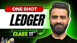 Ledger  Trial Balance  One Shot  Class 11  Best Explanation Ever 🔥 [upl. by Akiam284]