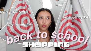 BACK TO SCHOOL SUPPLY SHOPPING  HAUL 2024 ✏️ sophomore year [upl. by Dove733]