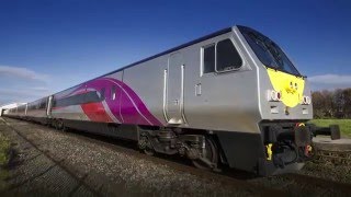 Experience the new Enterprise train service between Dublin and Belfast [upl. by Rim480]