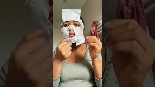 Mon masque ridicule mais🤫 masques skincare humor shorts [upl. by Aliet392]