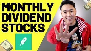 4 Monthly Dividend Stock on Robinhood SPECIAL DIVIDENDS [upl. by Erdnassac321]