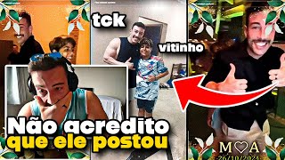 TCK REAGINDO AO VÍDEO QUE ELE FEZ COM UM FÃ  MELHORES MOMENTOS DA L1V3 [upl. by Annoet]