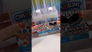 Cra Z Slimy Milk amp Cookies 🍪 slime asmr [upl. by Vincenz316]