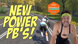 Zwift Podium Power PBs [upl. by Leonore370]