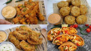 4 Best Chicken Snacks Recipes Ramadan Special 2024 By Recipes Of The World [upl. by Anilag]