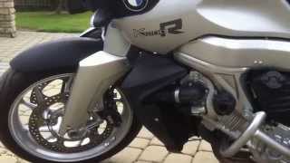 BMW K1200R 2007 year 163hp120kW demonstration [upl. by Nonac]