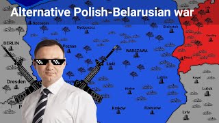 Grodno amp Brest in Polish territory  Alternative PolishBelarusian war [upl. by Sloan]