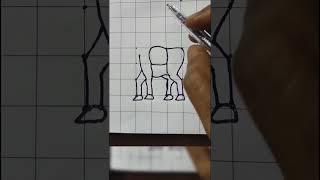 How to draw a glossy pony art drawing shorts ytshorts short youtubeshorts youtube [upl. by Boone]