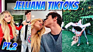 ALL JELLIANA TIKTOK PART 2❤️  Elliana Walmsley and Jentzen Ramirez [upl. by Ardnoel]