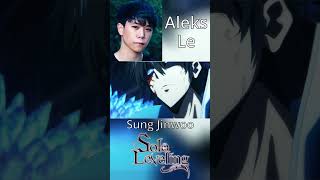 Voice Actors from Anime Aleks Le animevoiceactor sololeveling demonslayer vinlandsaga [upl. by Nnayrb246]