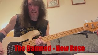 New Rose The Damned cover detuned to Eb [upl. by Iviv]