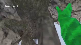 Three ways to get up on stump gorilla tag vr [upl. by Hayotal]