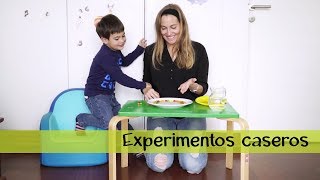 Experimentos Caseros para hacer con niños pequeños [upl. by Alboran457]