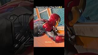 Tony Stark awesome entry in front of Peter Parker to protect ship 🔥🥶shorts ytshorts marvel [upl. by Margalo]