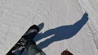 2025 Jones Mountain Twin snowboard quick edit from demo [upl. by Airakaz]