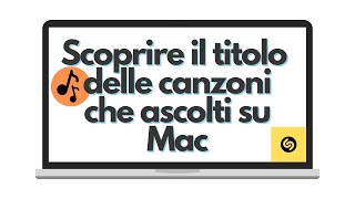 Riconoscimento automatico della musica su Mac [upl. by Rox285]