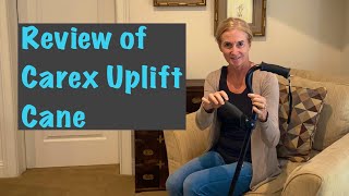 Product Review and Demo of Carex Uplift Cane [upl. by Glover582]