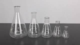 Erlenmeyer Flask Set From United Scientific [upl. by Ityak763]