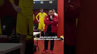 Suasana Ruang Ganti Mencekam Erick Thohir Ancam Mundur usai Timnas Kalah Lawan Jepang [upl. by Diet]