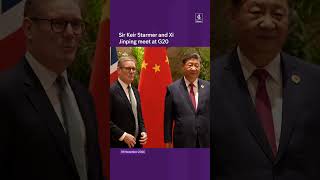 Starmer amp Xi meet at G20 Summit [upl. by Merril685]