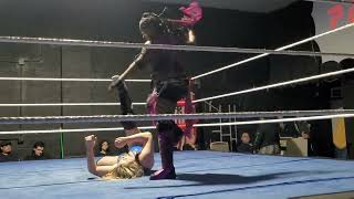 Dajae Simone vs Skylar PAPW Womens Championship 42024 [upl. by Einnaj622]